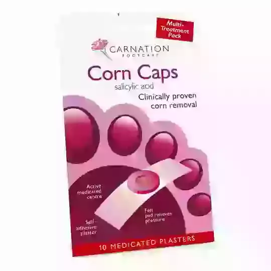 Carnation Corn Caps X 10